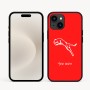 כיסוי בעיצוב אישי עם השם שלך לדגם - Apple iPhone 16e בעיצוב פומה