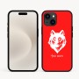 כיסוי בעיצוב אישי עם השם שלך לדגם - Apple iPhone 16e בעיצוב זאב