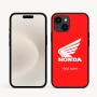 כיסוי בעיצוב אישי עם השם שלך לדגם - Apple iPhone 16e בעיצוב הונדה