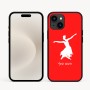 כיסוי בעיצוב אישי עם השם שלך לדגם - Apple iPhone 16e בעיצוב בלרינה