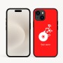 כיסוי בעיצוב אישי עם השם שלך לדגם - Apple iPhone 16e בעיצוב תקליטור - אזור מוזיקה