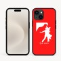 כיסוי בעיצוב אישי עם השם שלך לדגם - Apple iPhone 16e בעיצוב אישה רוקדת עם גבר