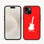 כיסוי בעיצוב אישי עם השם שלך לדגם - Apple iPhone 16e בעיצוב גיטרה