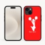 כיסוי בעיצוב אישי עם השם שלך לדגם - Apple iPhone 16e בעיצוב מעודדת