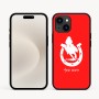 כיסוי בעיצוב אישי עם השם שלך לדגם - Apple iPhone 16e בעיצוב פרסה וסוס