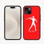 כיסוי בעיצוב אישי עם השם שלך לדגם - Apple iPhone 16e בעיצוב זורק כידון