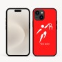 כיסוי בעיצוב אישי עם השם שלך לדגם - Apple iPhone 16e בעיצוב כדורסל אולימפי