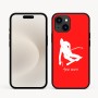 כיסוי בעיצוב אישי עם השם שלך לדגם - Apple iPhone 16e בעיצוב סקי