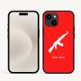 כיסוי בעיצוב אישי עם השם שלך לדגם - Apple iPhone 16e בעיצוב אק 47