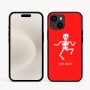 כיסוי בעיצוב אישי עם השם שלך לדגם - Apple iPhone 16e בעיצוב סקלטון