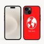 כיסוי בעיצוב אישי עם השם שלך לדגם - Apple iPhone 16e בעיצוב עולם