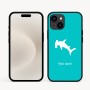 כיסוי בעיצוב אישי עם השם שלך לדגם - Apple iPhone 16e בעיצוב כריש ראש פטיש