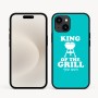 כיסוי בעיצוב אישי עם השם שלך לדגם - Apple iPhone 16e בעיצוב מלך הגריל