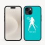 כיסוי בעיצוב אישי עם השם שלך לדגם - Apple iPhone 16e בעיצוב אישה שטן