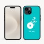 כיסוי בעיצוב אישי עם השם שלך לדגם - Apple iPhone 16e בעיצוב תקליטור - אזור מוזיקה