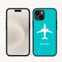 כיסוי בעיצוב אישי עם השם שלך לדגם - Apple iPhone 16e בעיצוב טייס - טייס