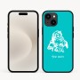 כיסוי בעיצוב אישי עם השם שלך לדגם - Apple iPhone 16e בעיצוב סנטה קלאוס