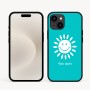 כיסוי בעיצוב אישי עם השם שלך לדגם - Apple iPhone 16e בעיצוב שמש
