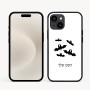 כיסוי בעיצוב אישי עם השם שלך לדגם - Apple iPhone 16e בעיצוב עטלפים
