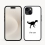 כיסוי בעיצוב אישי עם השם שלך לדגם - Apple iPhone 16e בעיצוב דינוזאור