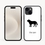 כיסוי בעיצוב אישי עם השם שלך לדגם - Apple iPhone 16e בעיצוב כלב