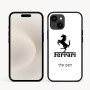 כיסוי בעיצוב אישי עם השם שלך לדגם - Apple iPhone 16e בעיצוב פרארי
