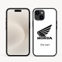 כיסוי בעיצוב אישי עם השם שלך לדגם - Apple iPhone 16e בעיצוב הונדה