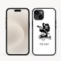 כיסוי בעיצוב אישי עם השם שלך לדגם - Apple iPhone 16e בעיצוב עגלת תינוק