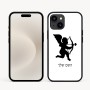 כיסוי בעיצוב אישי עם השם שלך לדגם - Apple iPhone 16e בעיצוב קופידון