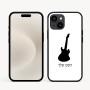 כיסוי בעיצוב אישי עם השם שלך לדגם - Apple iPhone 16e בעיצוב גיטרה