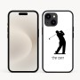 כיסוי בעיצוב אישי עם השם שלך לדגם - Apple iPhone 16e בעיצוב שחקן גולף