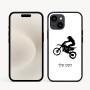 כיסוי בעיצוב אישי עם השם שלך לדגם - Apple iPhone 16e בעיצוב מוטוקרוס