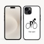 כיסוי בעיצוב אישי עם השם שלך לדגם - Apple iPhone 16e בעיצוב אופניים אולימפיים