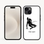 כיסוי בעיצוב אישי עם השם שלך לדגם - Apple iPhone 16e בעיצוב סקי