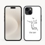 כיסוי בעיצוב אישי עם השם שלך לדגם - Apple iPhone 16e בעיצוב שחקן כדורעף