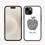 כיסוי בעיצוב אישי עם השם שלך לדגם - Apple iPhone 16e בעיצוב הדפס תפוח