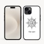 כיסוי בעיצוב אישי עם השם שלך לדגם - Apple iPhone 16e בעיצוב הגה - קפטן - ים