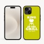 כיסוי בעיצוב אישי עם השם שלך לדגם - Apple iPhone 16e בעיצוב מלך הגריל