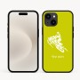 כיסוי בעיצוב אישי עם השם שלך לדגם - Apple iPhone 16e בעיצוב אופנוע שלג