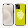 כיסוי בעיצוב אישי עם השם שלך לדגם - Apple iPhone 16e בעיצוב הדפס תפוח