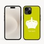 כיסוי בעיצוב אישי עם השם שלך לדגם - Apple iPhone 16e בעיצוב כתר מלכותי