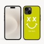 כיסוי בעיצוב אישי עם השם שלך לדגם - Apple iPhone 16e בעיצוב סמיילי
