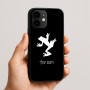 כיסוי בעיצוב אישי עם השם שלך לדגם - Apple iPhone 16e בעיצוב צפרדע טרופית