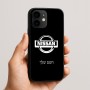 כיסוי בעיצוב אישי עם השם שלך לדגם - Apple iPhone 16e בעיצוב ניסאן