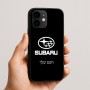 כיסוי בעיצוב אישי עם השם שלך לדגם - Apple iPhone 16e בעיצוב סובארו