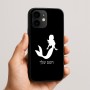 כיסוי בעיצוב אישי עם השם שלך לדגם - Apple iPhone 16e בעיצוב בתולת ים - אישה