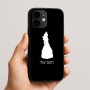 כיסוי בעיצוב אישי עם השם שלך לדגם - Apple iPhone 16e בעיצוב נסיכה
