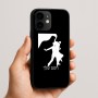 כיסוי בעיצוב אישי עם השם שלך לדגם - Apple iPhone 16e בעיצוב אישה רוקדת עם גבר