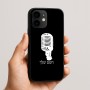 כיסוי בעיצוב אישי עם השם שלך לדגם - Apple iPhone 16e בעיצוב מיקרופון