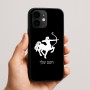 כיסוי בעיצוב אישי עם השם שלך לדגם - Apple iPhone 16e בעיצוב מזלות - קשת